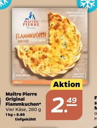 NETTO Maitre Pierre Original Flammkuchen 280g Angebot