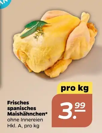 NETTO Frisches Span. Maishahnchen 1kg Angebot