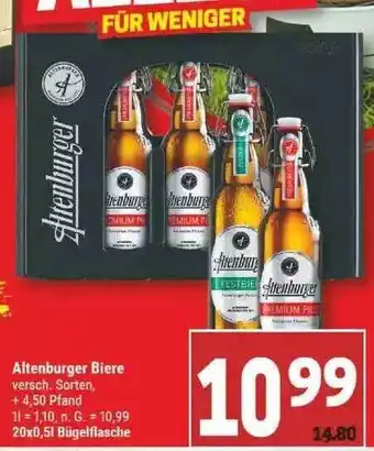 Marktkauf Altenburger Biere Angebot