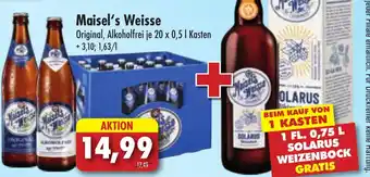 Lösch Depot Maisel's Weisse 20x0,5 L Kasten Angebot