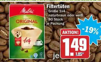 Hit Filtertüten Angebot