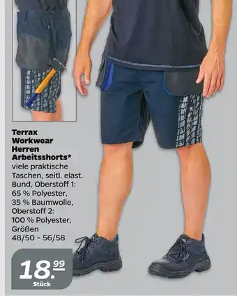 NETTO Terrax Workwear Herren Short 48/50-56/58 Angebot