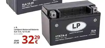 A.T.U. Landport Motorrad Batterie Sla 12-6, 12 V 6 Ah Angebot