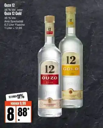 Edeka Ouzo 12 Oder Ouzo 12 Gold Angebot