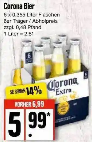 Edeka Corona Bier Angebot