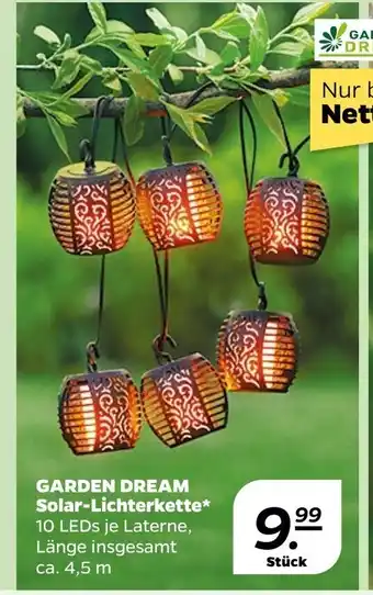 NETTO Garden Dream Solar-Lichterkette Angebot