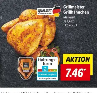 Lidl Grillmeister grillhähnchen Angebot