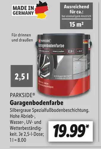 Lidl Parkside garagenbodenfarbe Angebot
