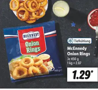 Lidl Mcennedy onion rings Angebot