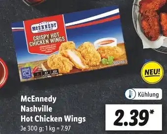 Lidl Mcennedy nashville hot chicken wings Angebot