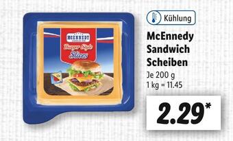 Lidl Mcennedy sandwich scheiben Angebot
