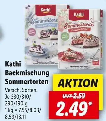 Lidl Kathi backmischung sommertorten Angebot