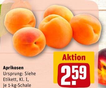 REWE Aprikosen Angebot