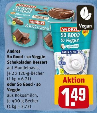 REWE Andros so good - so veggie Angebot