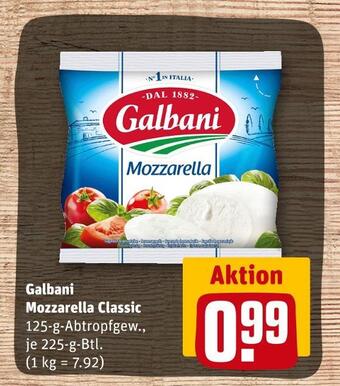 REWE Galbani mozzarella Angebot