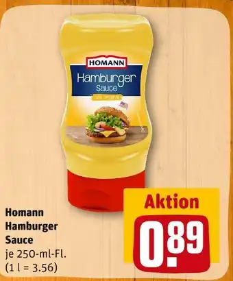 REWE Homann hamburger sauce Angebot