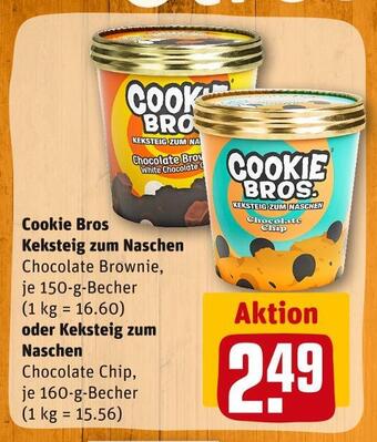 REWE Cookie bros keksteig zum naschen Angebot