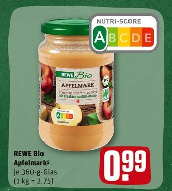 REWE Rewe bio apfelmark Angebot