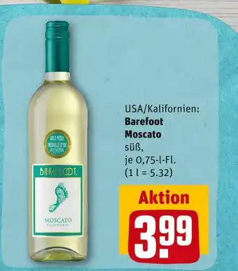 REWE Barefoot weißwein Angebot