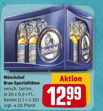 REWE Mönchshof brau-spezialitäten Angebot