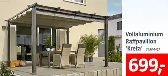 Bauhaus Raffpavillon 'kreta' Angebot