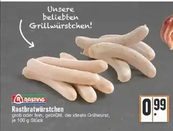 Edeka Rasting Rostbratwürstchen Angebot