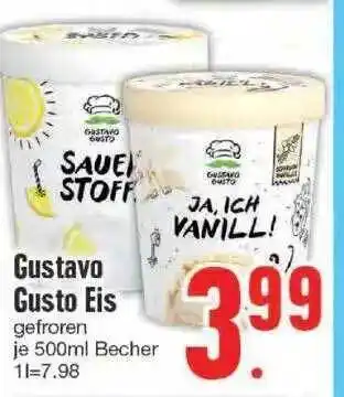 Edeka Gustavo Gusto Eis Angebot