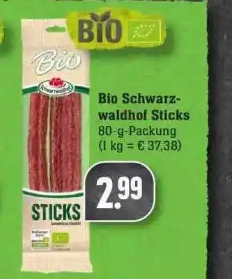 Edeka Bio Schwarzwaldhof Sticks Angebot