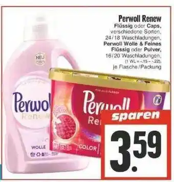 Edeka Perwoll Renew Flüssig Oder Caps Angebot