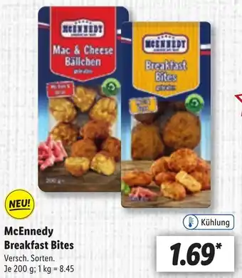 Lidl McEnnedy Breakfast Bites 200 g Angebot