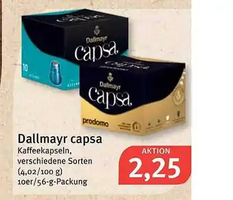 Feneberg Dallmayr capsa Angebot