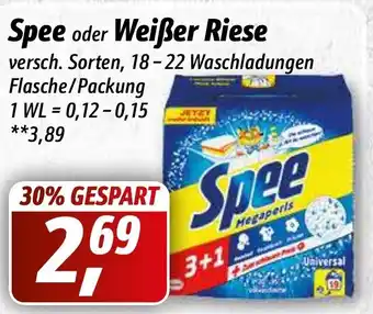 Simmel Spee oder WeiBer Riese 18/22WL Angebot