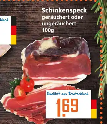 Klaas und Kock Schinkenspeck 100g Angebot