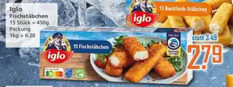 Klaas und Kock Iglo Fischstäbchen 450g Angebot