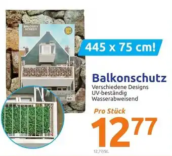 Action Balkonschutz 445 x 75 cm Angebot