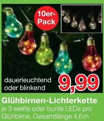 Jawoll Glühbirnen Lichterkette Angebot