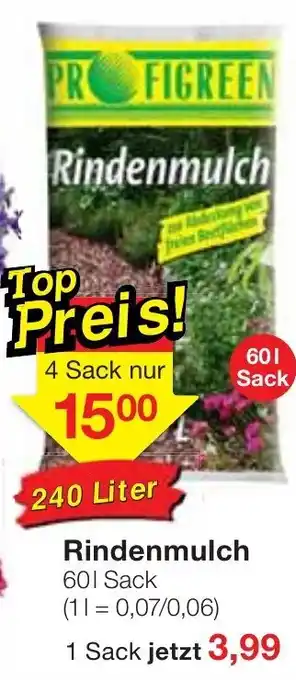 Jawoll Rindenmulch 60 L Angebot