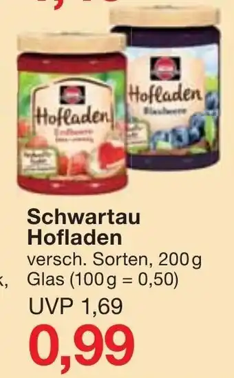 Jawoll Schwartau Hofladen 200g Angebot