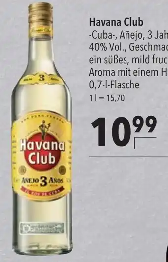 CITTI Markt Havana Club 0,7 L Flasche Angebot