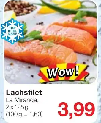 Jawoll Lachsfilet La Miranda 2x125g Angebot