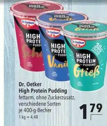 CITTI Markt Dr, Oetker High Protein Pudding Angebot