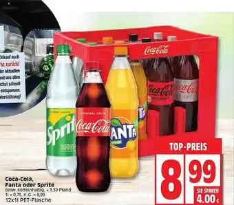 Edeka Cocca-cola, Fanta Oder Sprite Angebot