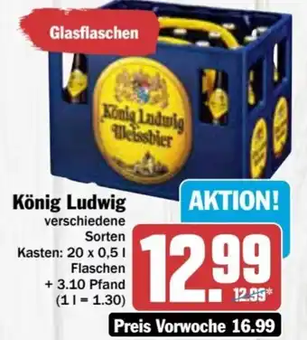 AEZ König Ludwig 20x0,5 L Flaschen Angebot