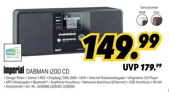 MEDIMAX Imperial Dabman i200 CD Angebot