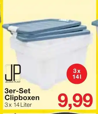 Jawoll JP 3er Set Clipboxen Angebot