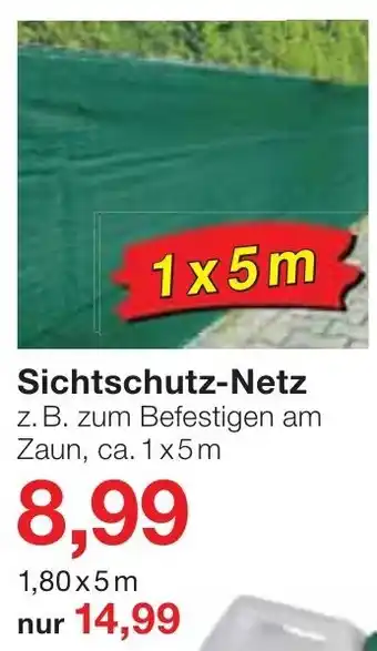 Jawoll Sichtschutz Netz Angebot