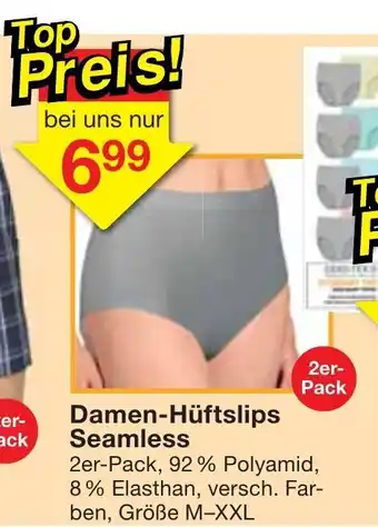 Jawoll Damen Hüftslips Seamless Angebot