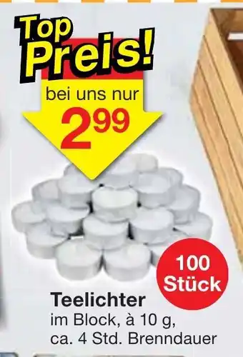 Jawoll Teelichter Angebot