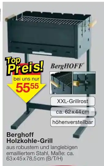 Jawoll Berghoff Holzkohle Grill Angebot