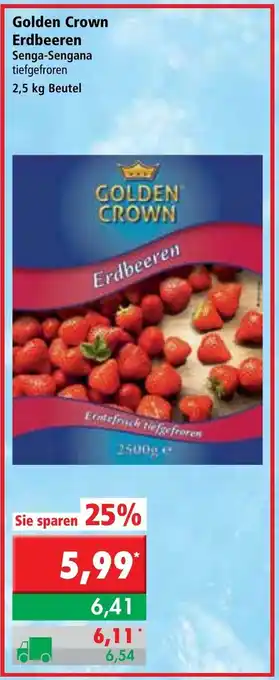 L. STROETMANN GROSSMARKT Golden Crown Erdbeeren 2,5kg Beutel Angebot